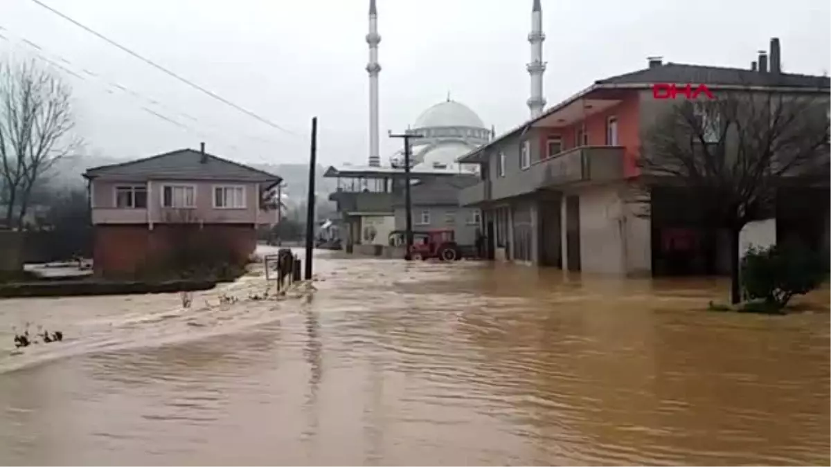 Sakarya\'nın karasu ve kocaali ilçelerinde sel