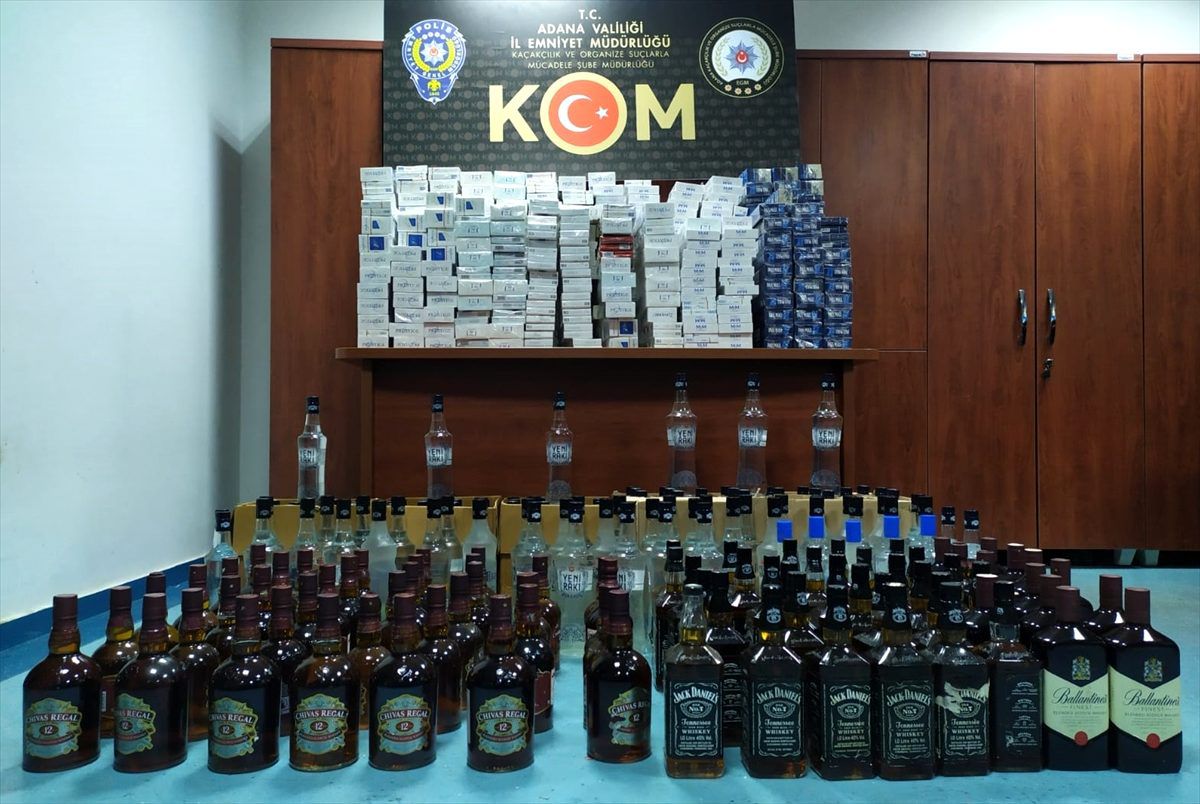 Adana\'da sahte içki denetimi