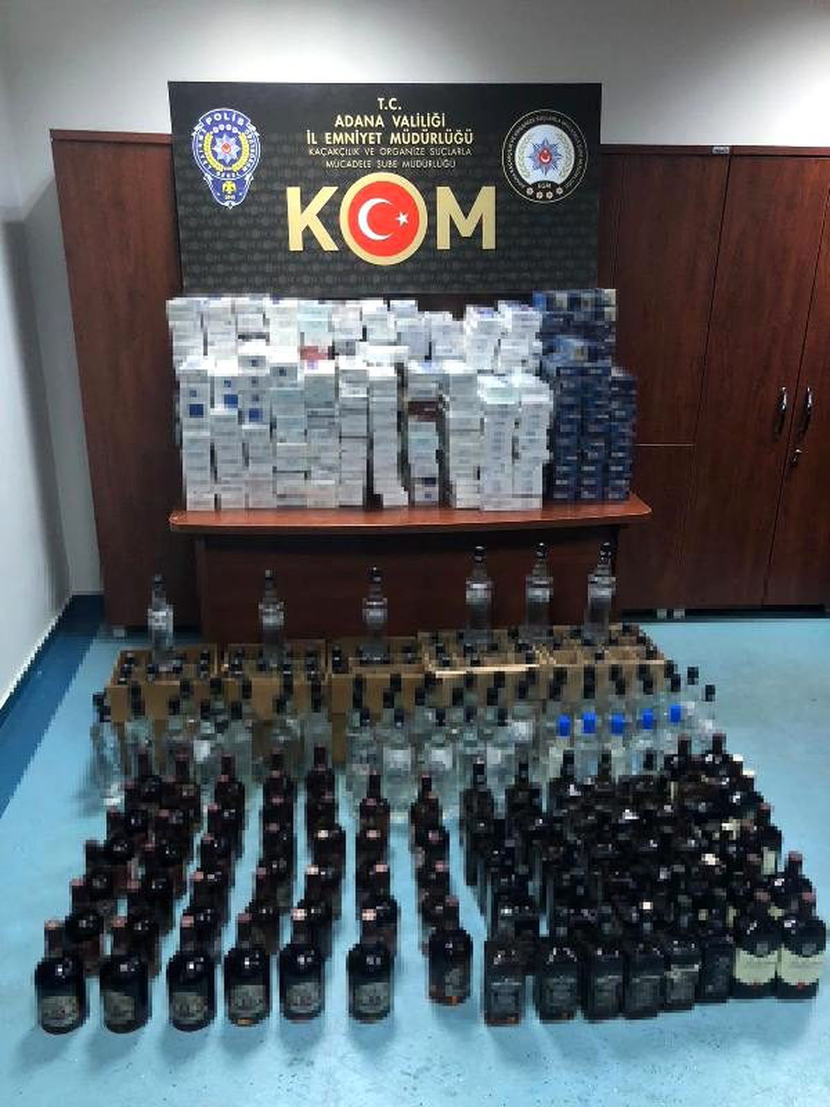 Adana\'da sahte içki operasyonu