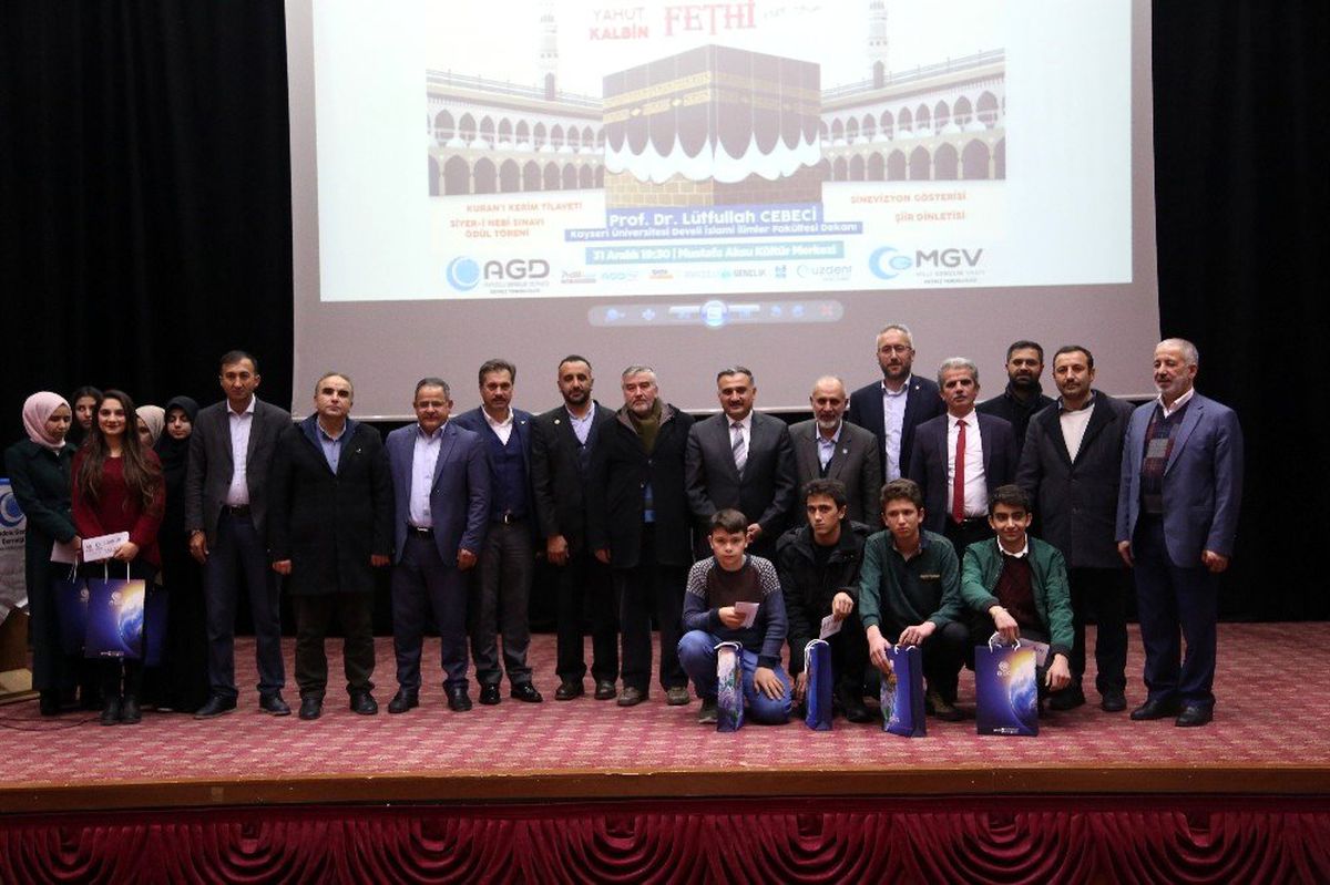 Anadolu Gençlik Derneği\'nden Develi\'de \'Mekke\'nin Fethi\' programı
