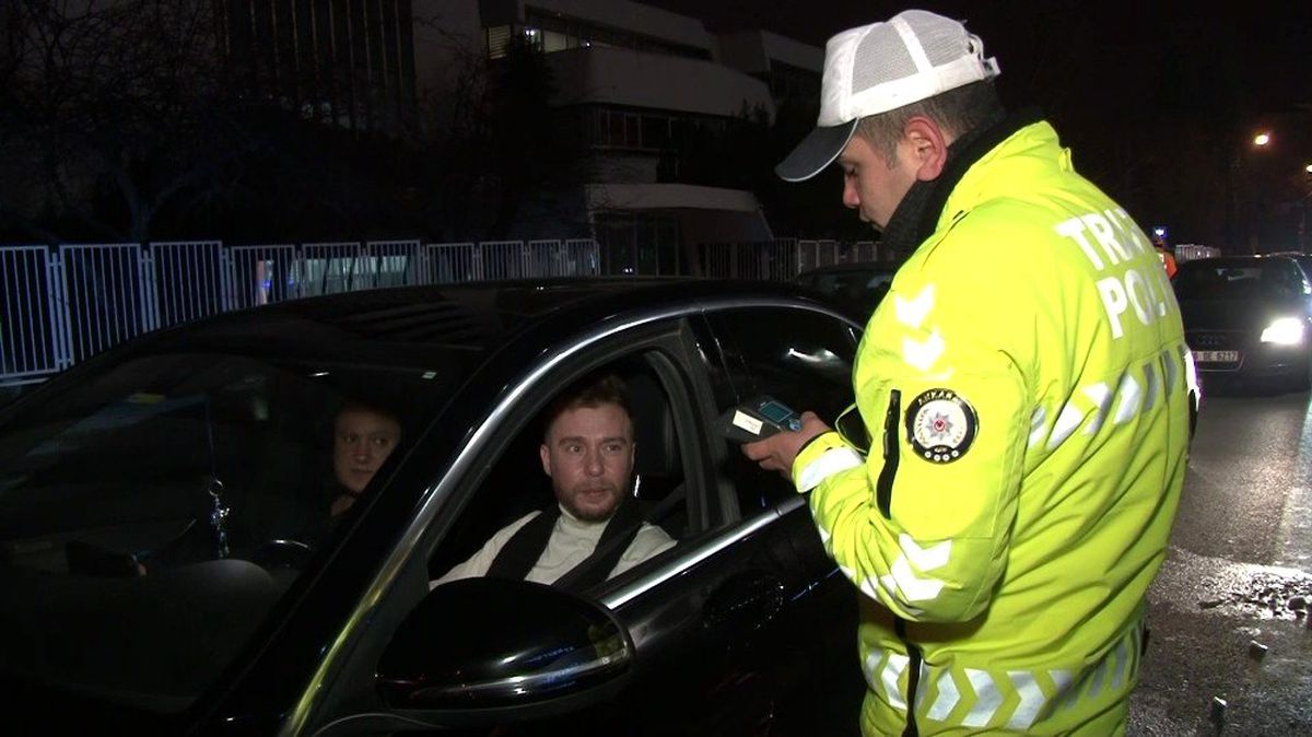 Ankara\'da yılbaşı gecesi trafik denetimleri