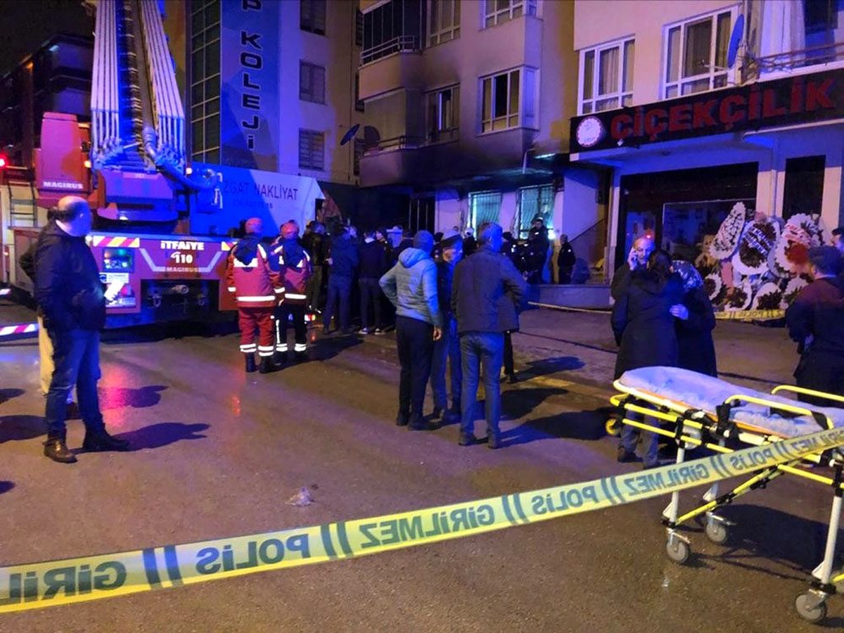Ankara\'daki yangında ölen 4 kişinin kimlikleri belli oldu