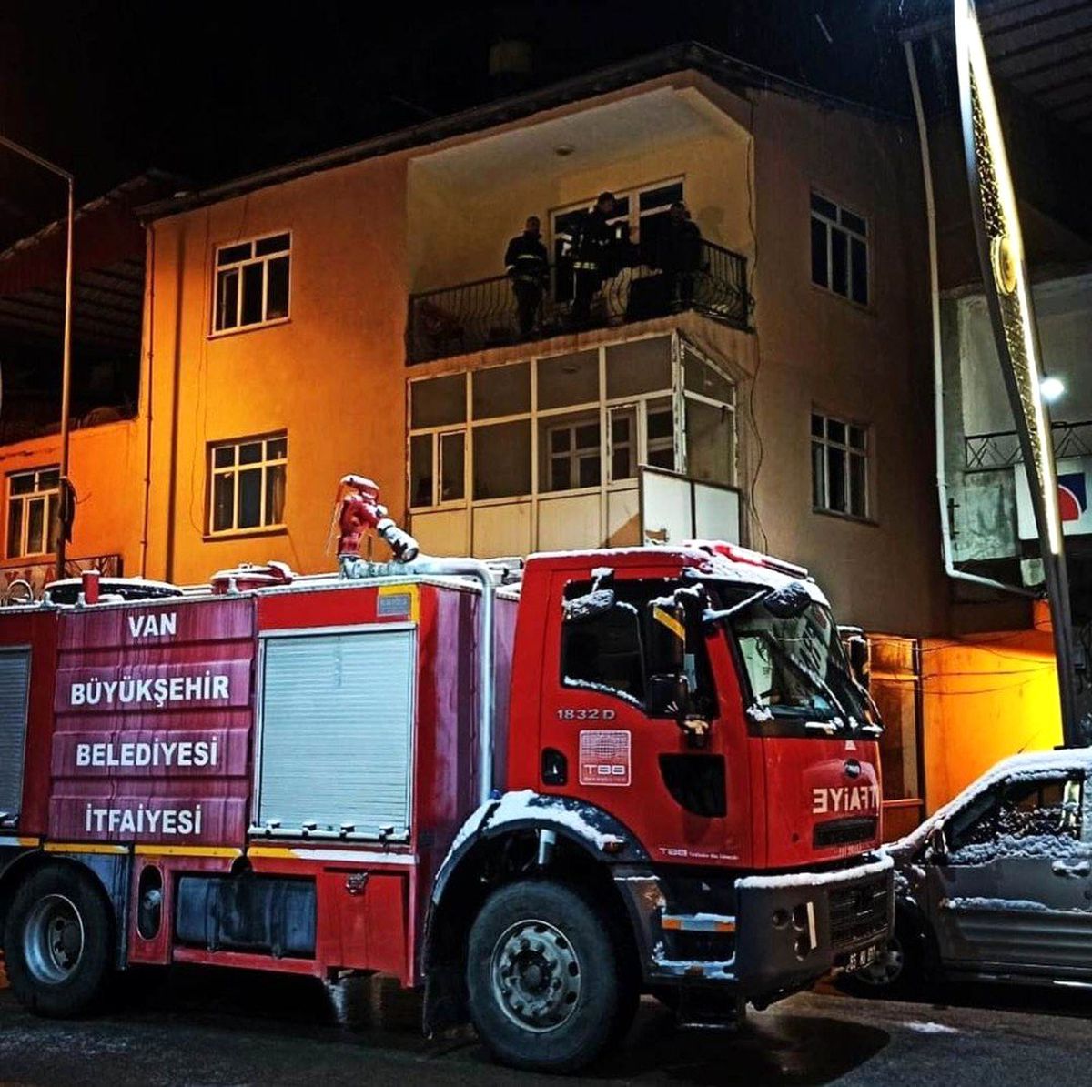 Çatak\'ta ev yangını