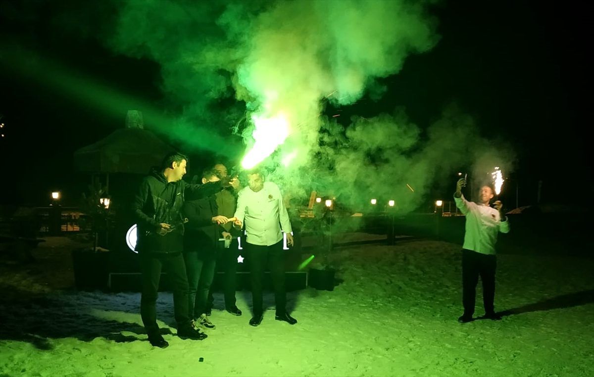 Cıbıltepe\'de yeni yıl coşkusu