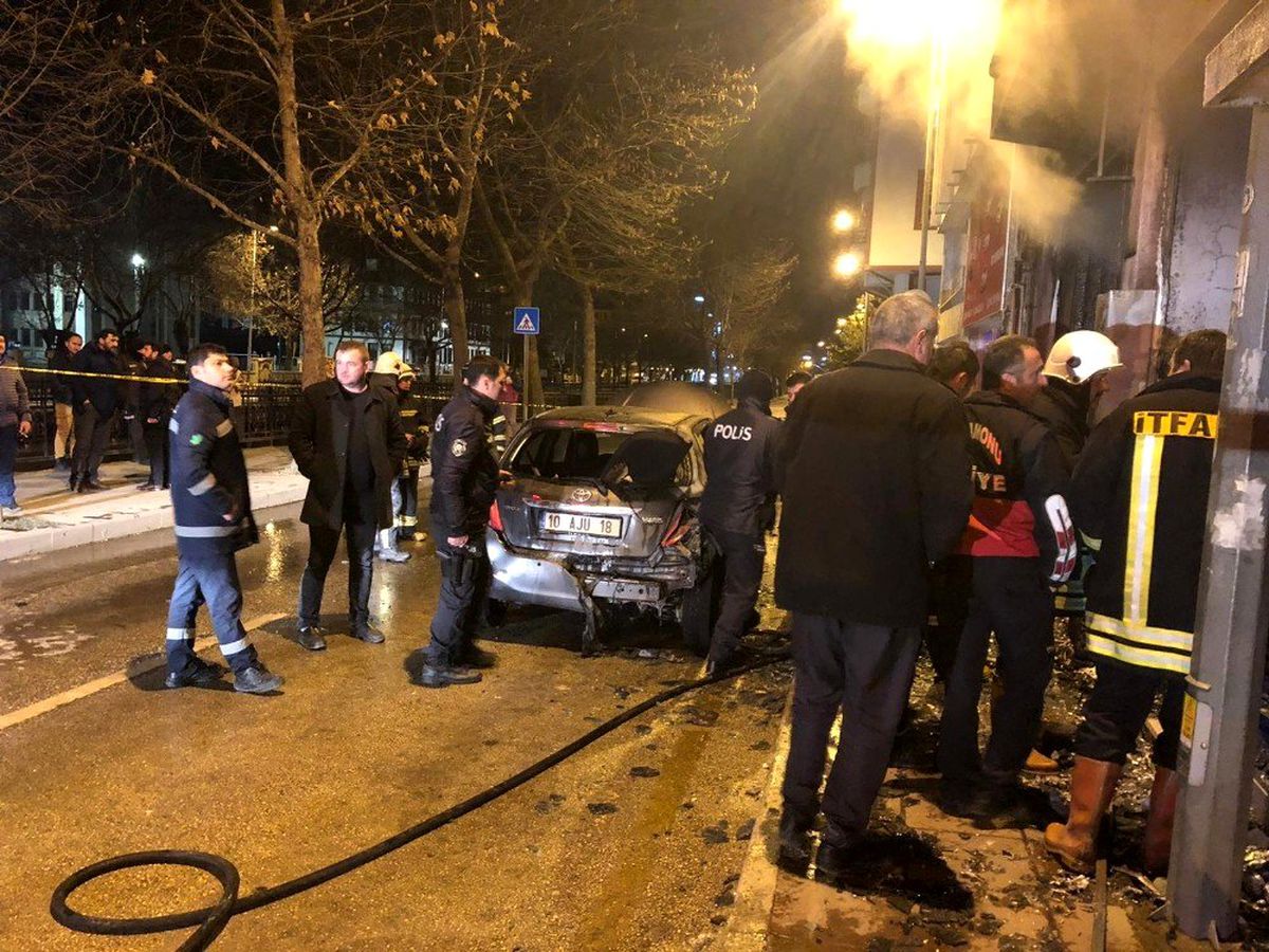 Kastamonu\'da bir iş yerinde gaz sıkışması sonucu patlama meydana geldi