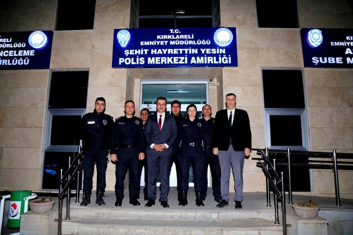 Kırklareli Belediye Başkan Yardımcısı Kolcular\'dan yeni yıl ziyaretleri