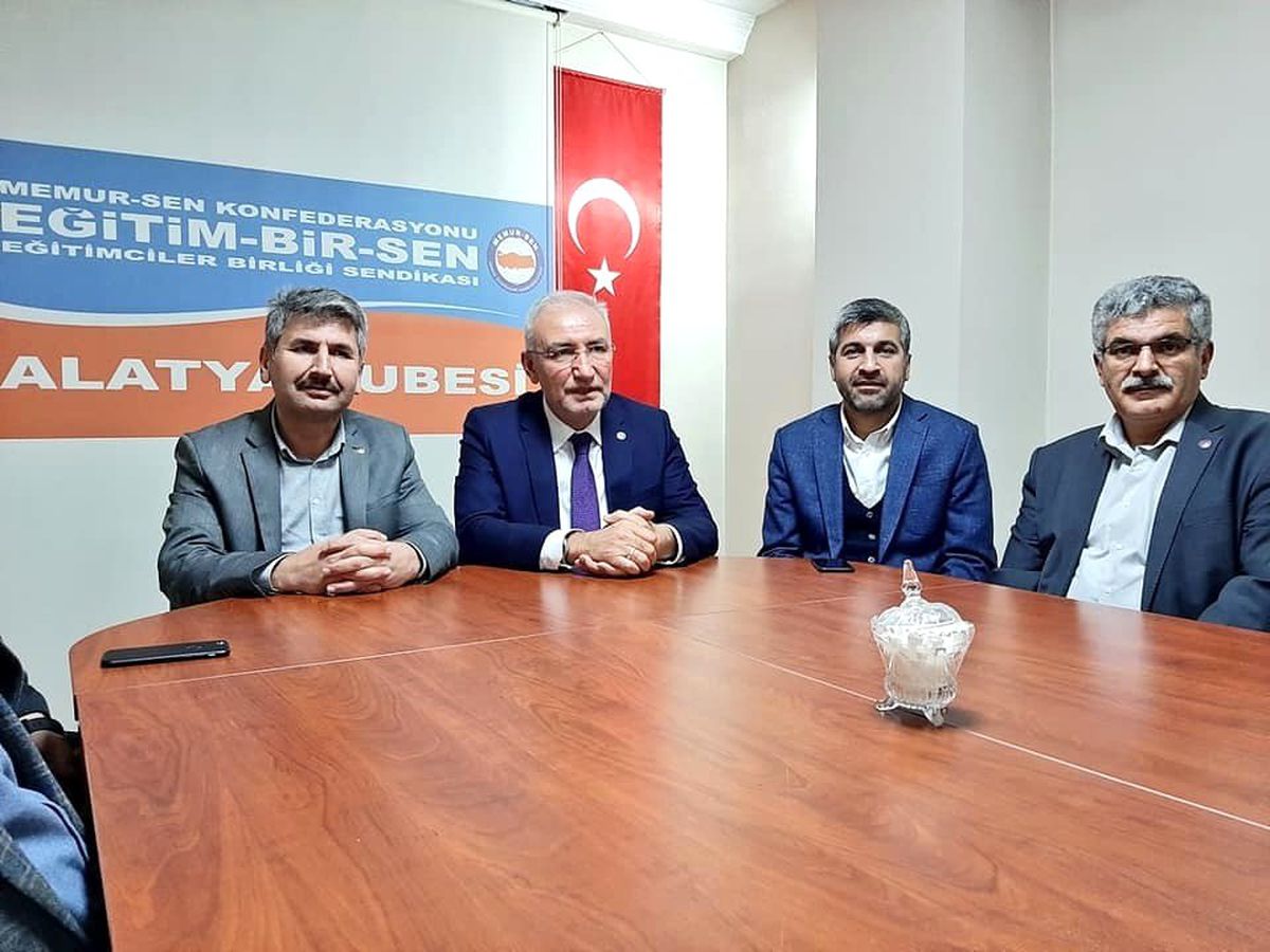 Milletvekili Kahtalı\'dan Eğitim Bir Sen\'e ziyaret