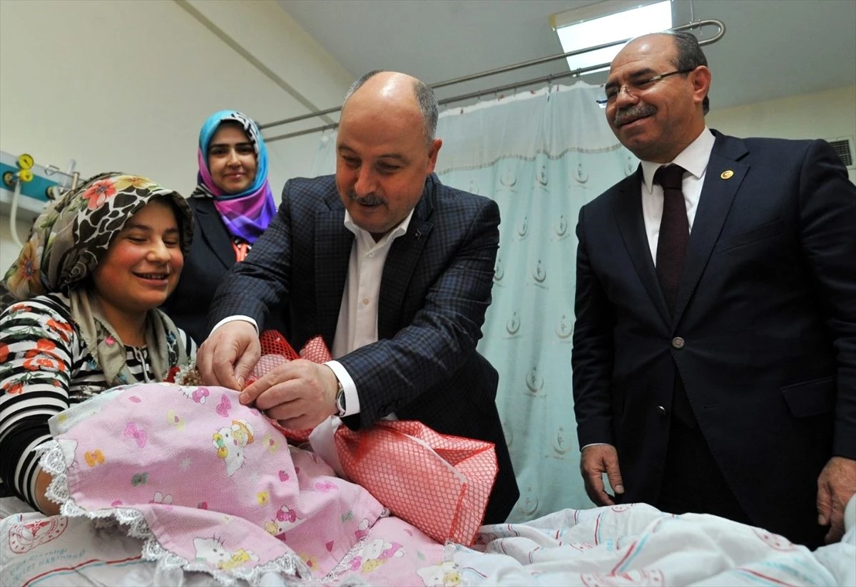 Osmaniye\'de yeni yılın ilk bebeği doğdu