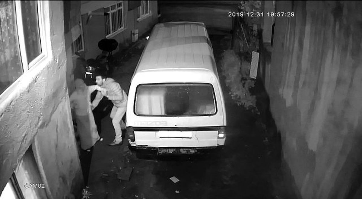 Yılbaşı akşamı markete giden evli kadını takip edip, böyle taciz etti