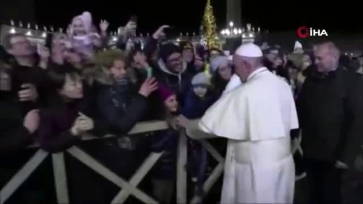 Yılbaşı kutlamalarında Papa\'dan skandal
