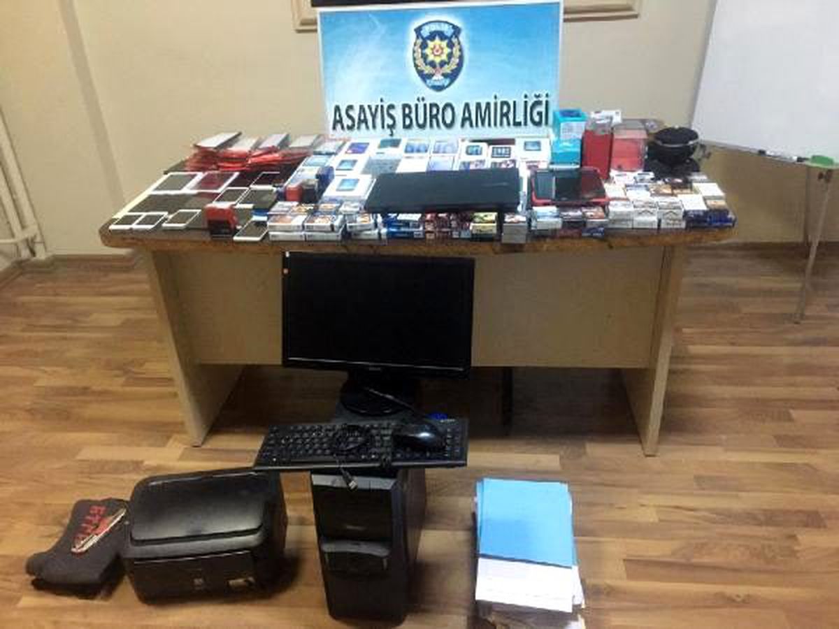 100 bin lira değerinde cep telefonu ve aksesuar çalan hırsız yakalandı