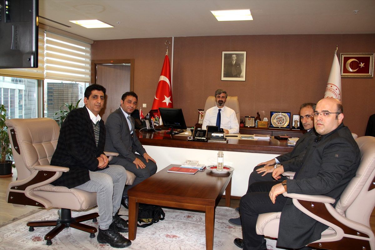 Ağrı Yurt Ay Der Başkanı Recep Çirik\'in ziyaretleri