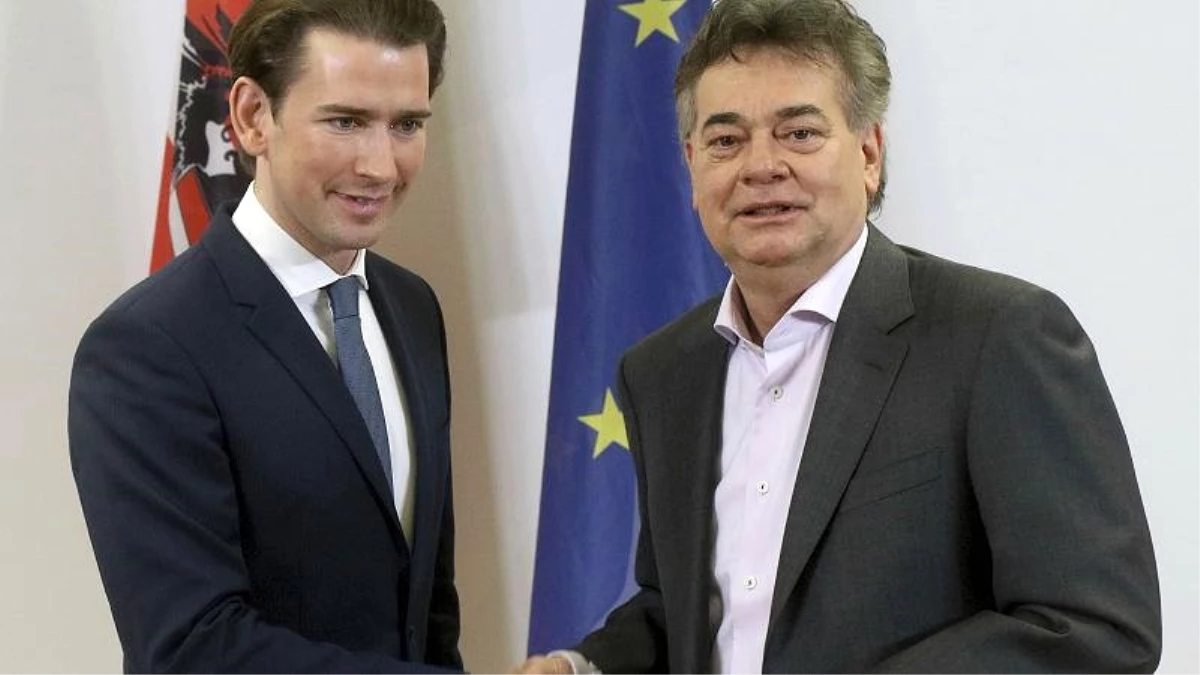 Avusturya: Sebastian Kurz ve Yeşiller Partisi lideri Kogler koalisyon hükümetinde anlaştı
