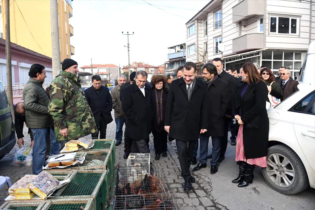 Balıkesir Büyükşehir Belediye Başkanı Yılmaz\'dan esnaf ziyareti