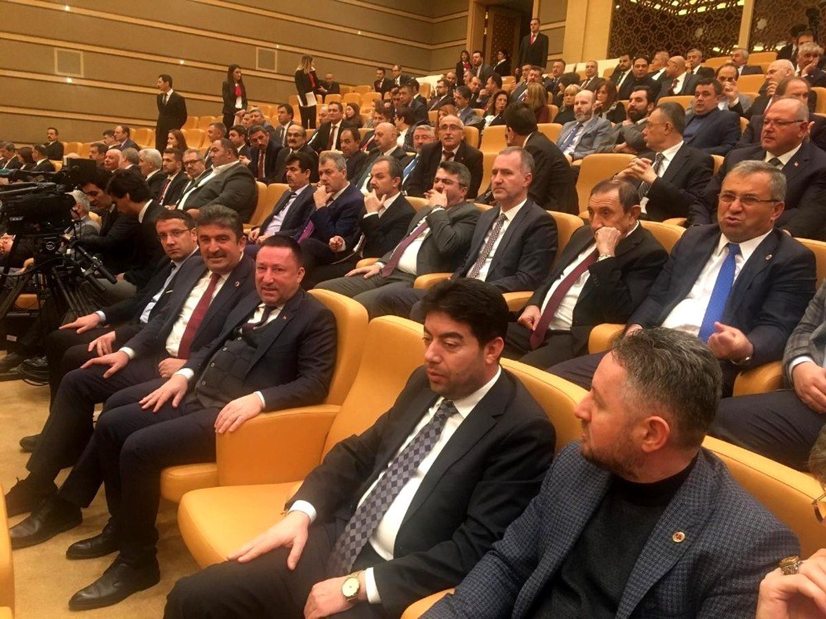 Başkan Beyoğlu Cumhurbaşkanlığı Külliyesi\'nde düzenlenen \'Şehir Güvenliği Sempozyumuna\' katıldı