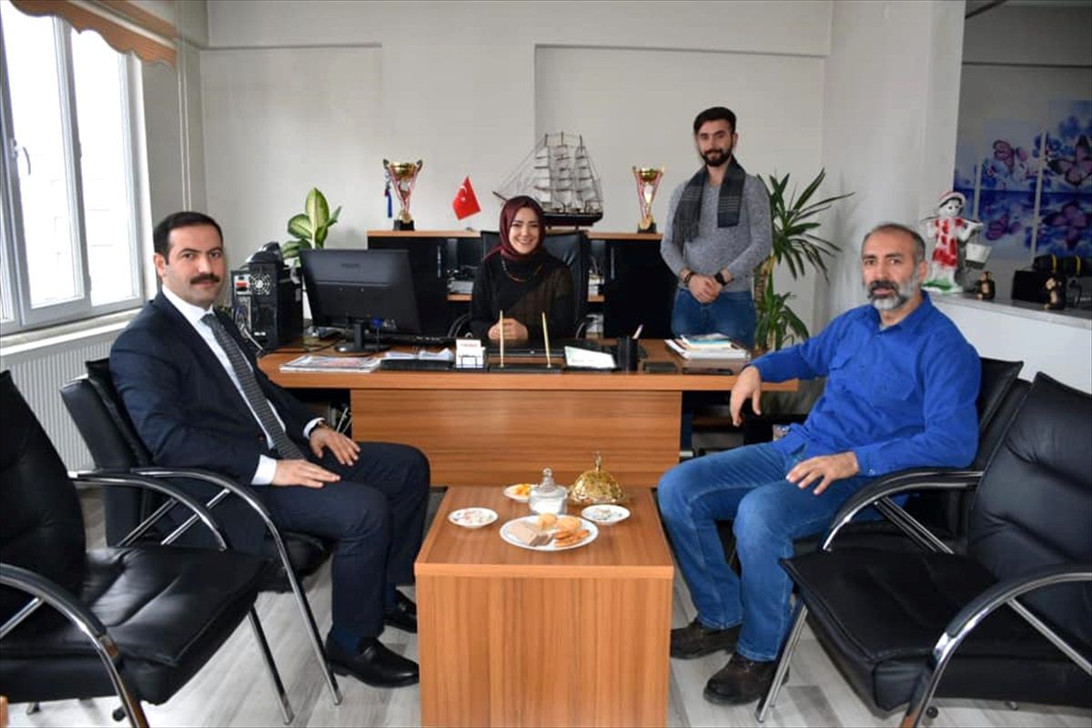 Başkan Geylani, esnaf ve basın mensuplarını ziyaret etti