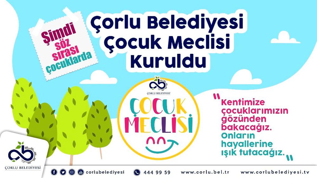 Çorlu\'nun geleceğini çocuklar şekillendirecek