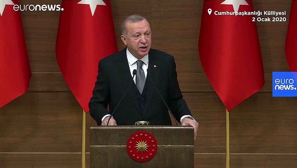 Cumhurbaşkanı Erdoğan: 200-250 bin Suriyeli mülteci sınırımıza doğru hareket halinde