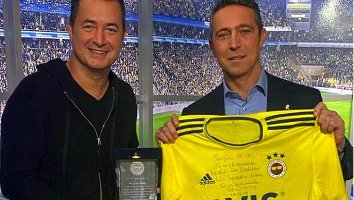 Fenerbahçe Başkanı Ali Koç\'tan Acun Ilıcalı\'ya jest!