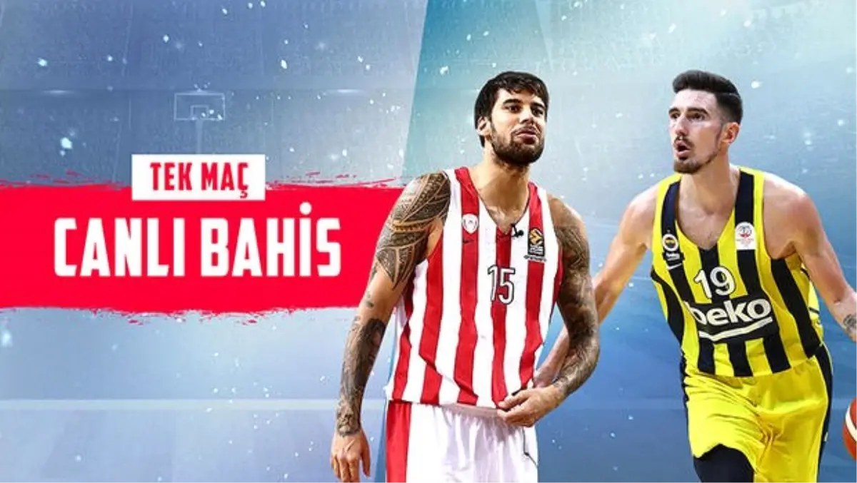 Fenerbahçe Beko, zorlu Atina deplasmanında! Olympiakos\'a iddaa\'da...