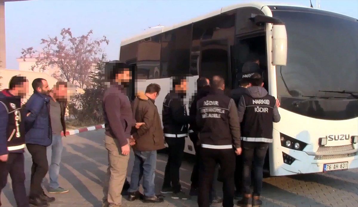 Iğdır\'daki uyuşturucu operasyonunda 7 tutuklama