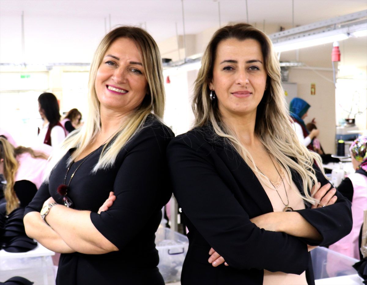Kadın girişimciler tekstil atölyesi kurdu, 45 kişiyi istihdam etti
