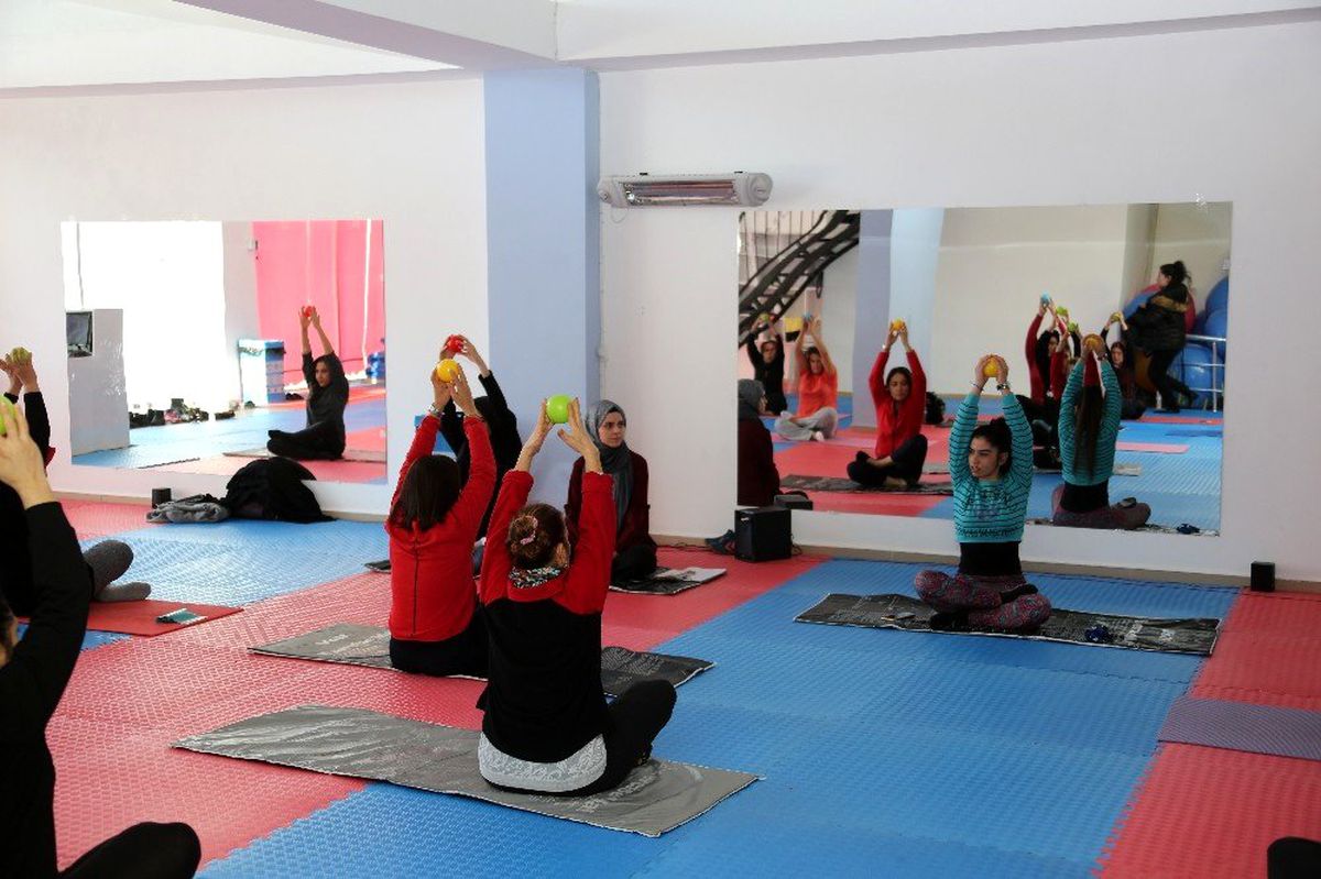 Kadın Spor Merkezi\'ne yoğun ilgi