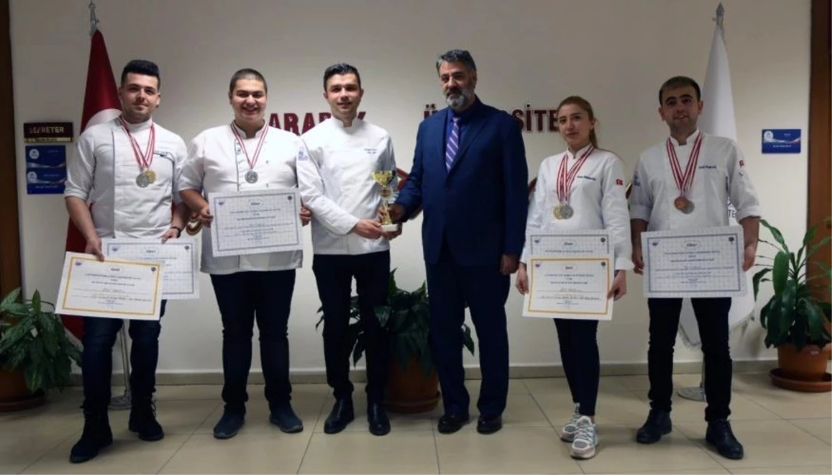 KBÜ\'lü öğrenciler, Gastronomi Festivali\'nden ödüllerle döndü