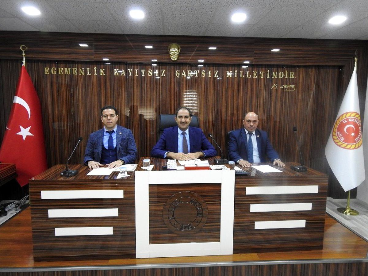 Kilis\'te İl Genel meclisi toplandı