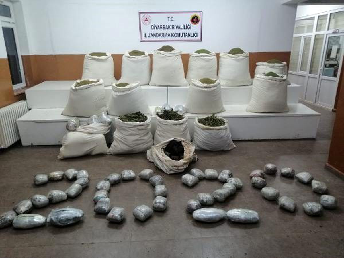 \'Kıran-11\'de 515 kilo esrar ele geçirildi
