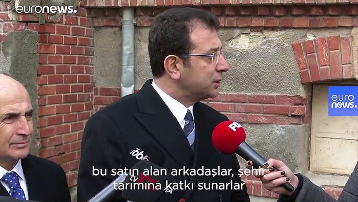 Video | İmamoğlu: Kanal İstanbul\'dan arazi alanlar inşallah şehir tarımına katkı sunarlar