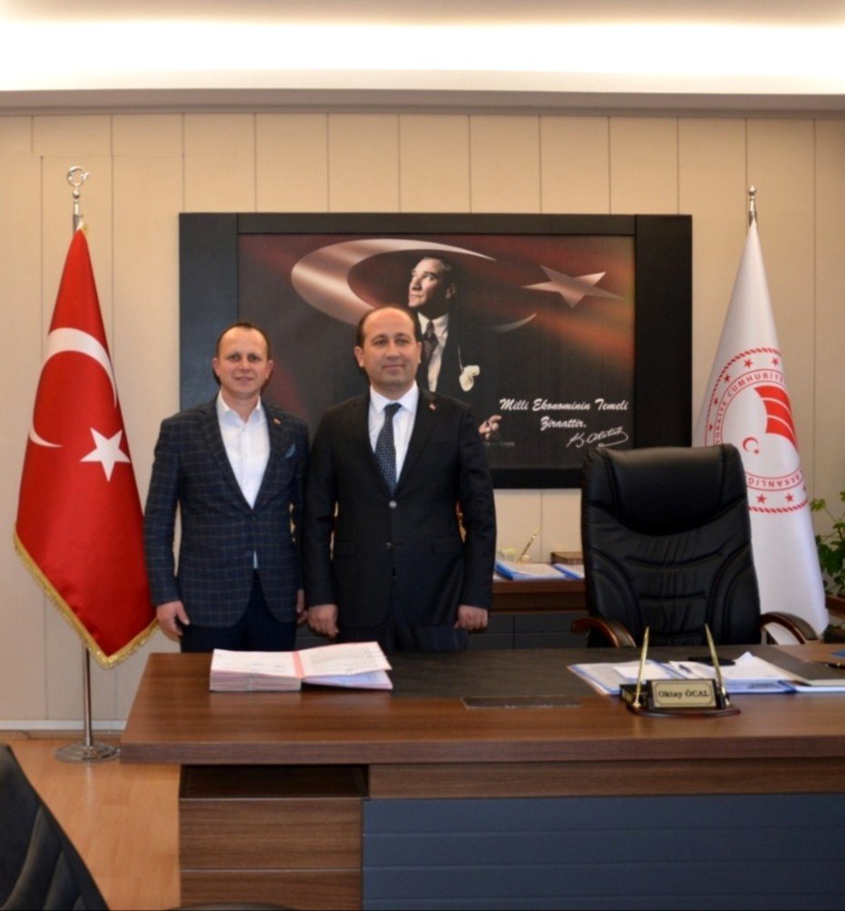2020 yılı için kulak küpesi uygulaması yetki devri sözleşmesi imzalandı