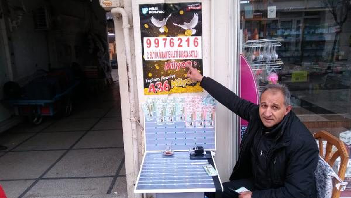 8 milyon liralık ikramiye Bandırma\'ya çıktı
