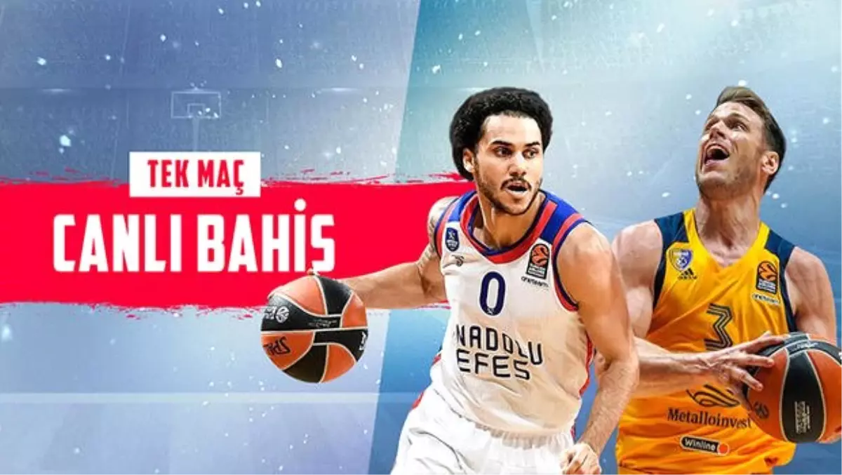 Anadolu Efes, Shved\'siz Khimki\'yi konuk edecek! iddaa\'da fırsat tercihi...