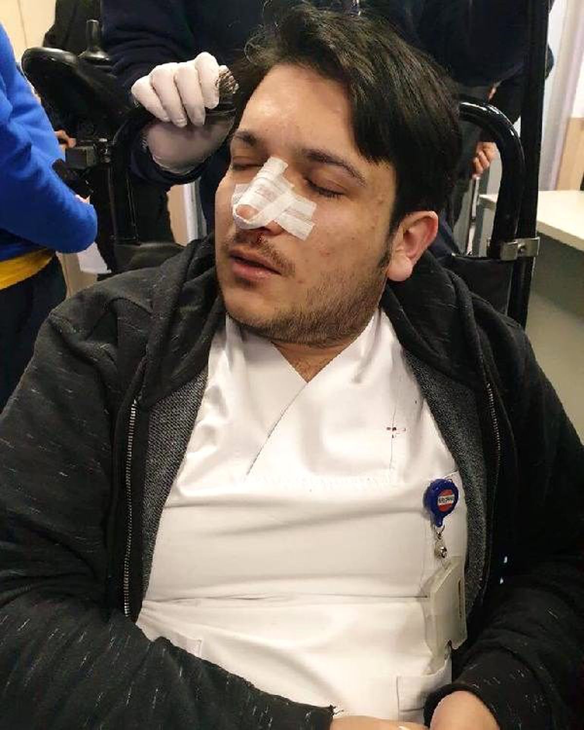 Bakırköy\'de hastanede bir doktor darp edildi