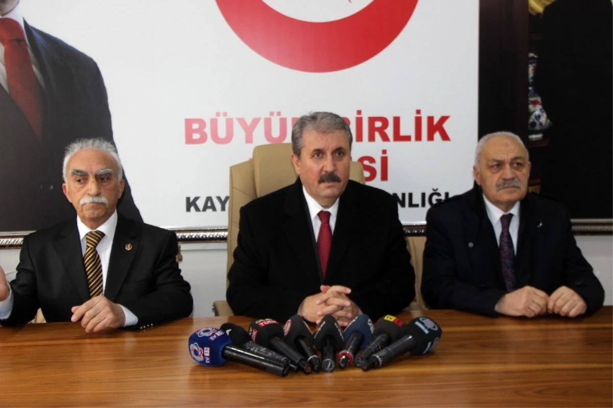 BBP Lideri Destici: "Ben bu teskereye \'evet\' demeyen HDP\'yi anlıyorum.