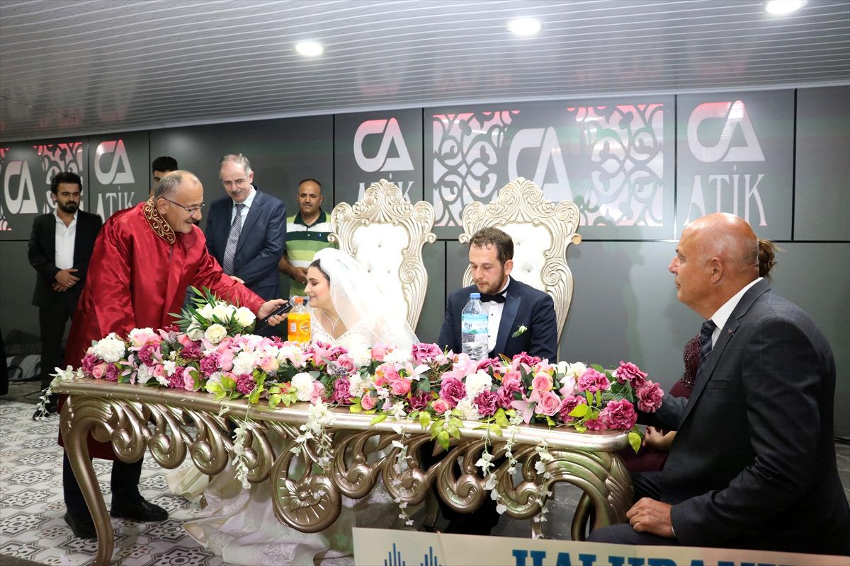 Beyşehir\'de 2019 yılında 475 çift nikah masasına oturdu