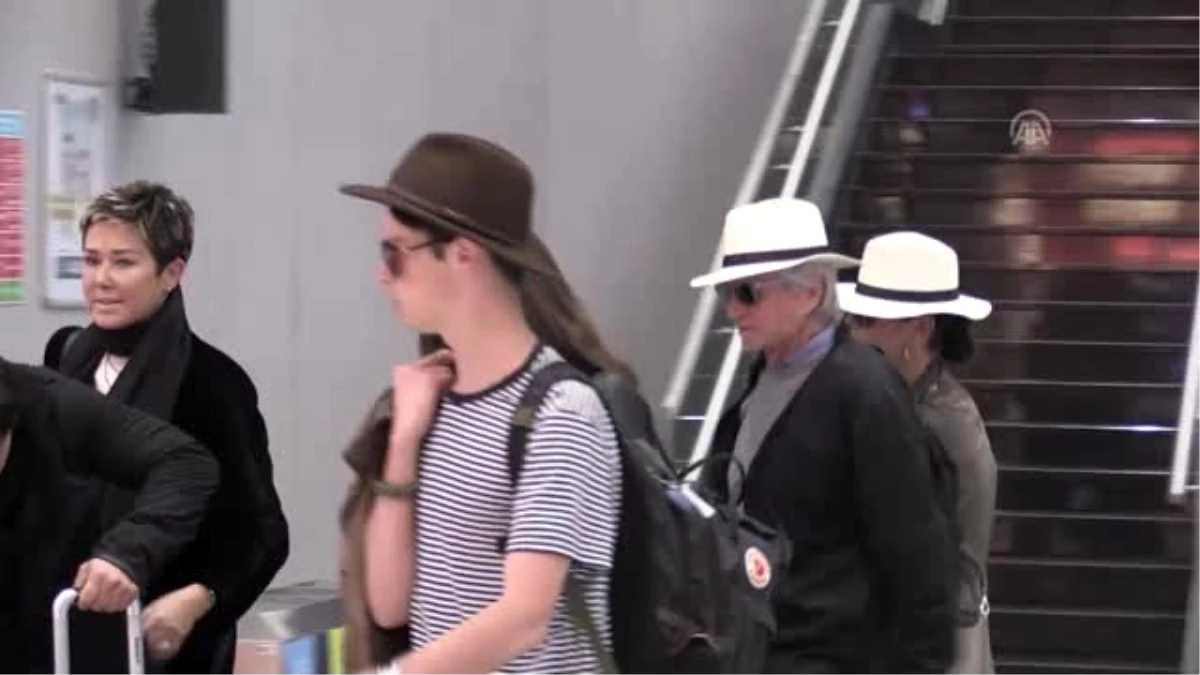 Catherine Zeta-Jones ve eşi Michael Douglas tatil için İstanbul\'a geldi
