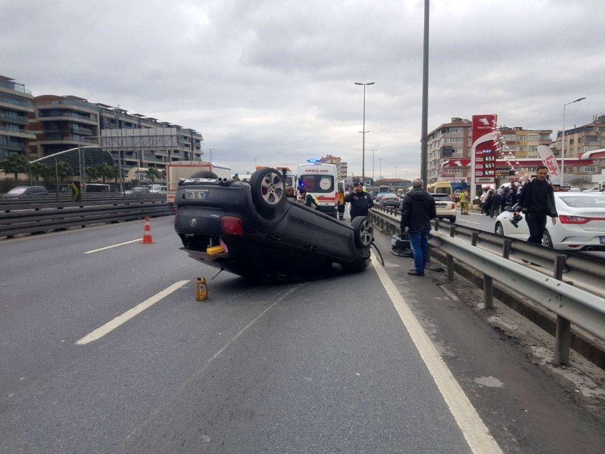 E-5\'te makas terörü kamerada