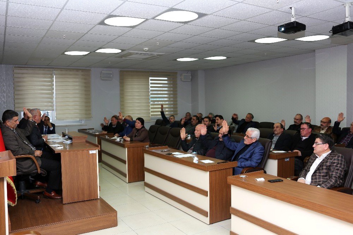 Erdemli Belediye Meclisi yılın ilk toplantısını yaptı