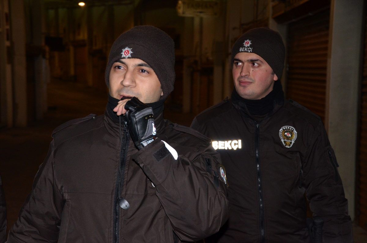 Kahramanmaraş\'ta bekçiler huzurun sağlanmasına yardımcı oluyor