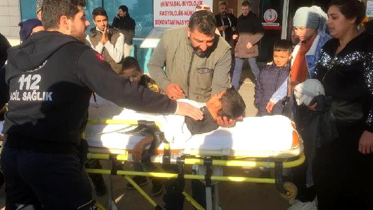 Kamyonetin üzerinden geçtiği Hamza ağır yaralandı