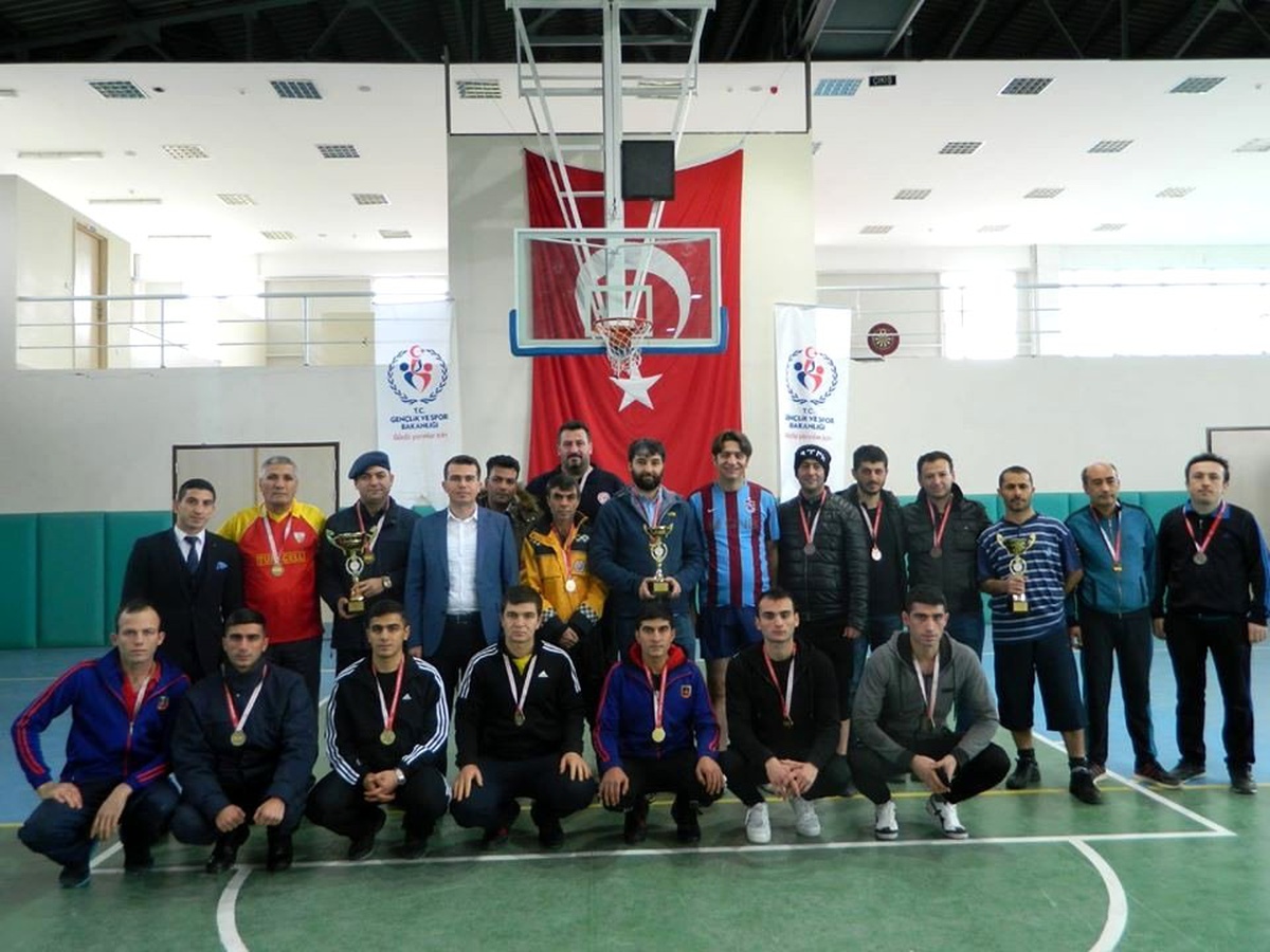 Özvatan\'da kurumlar arası futsal müsabakaları sona erdi