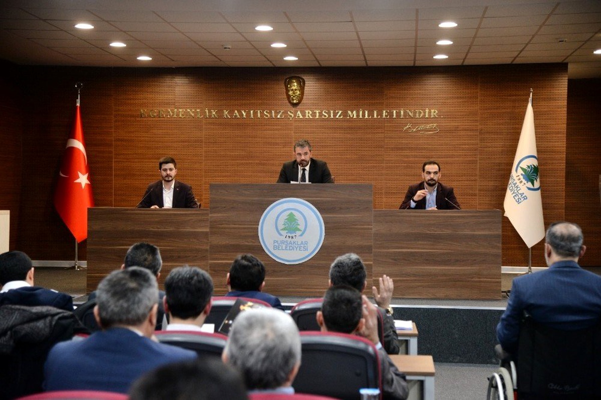 Pursaklar Belediye Meclisi yılın ilk toplantısını gerçekleştirdi