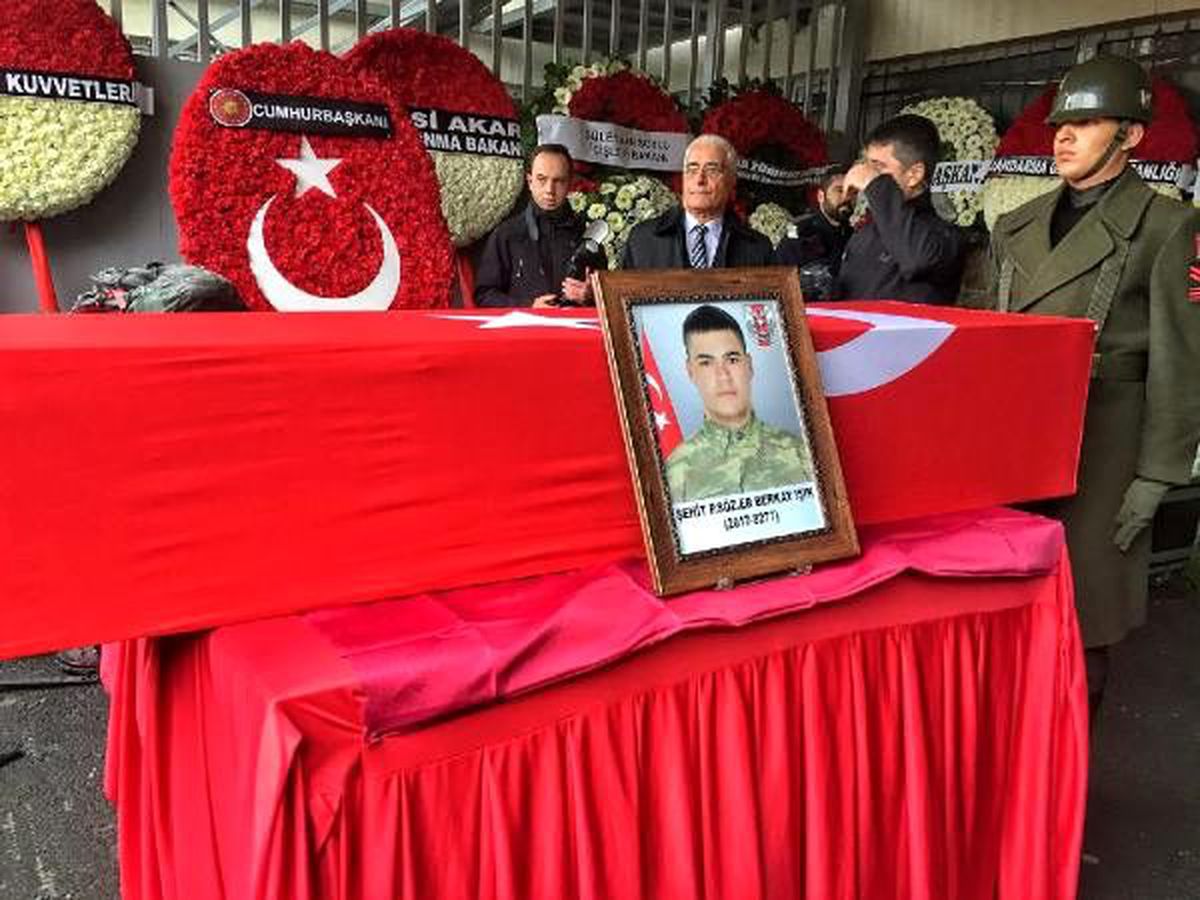Şehit Piyade Er Berkay Işık için İstanbul\'da tören