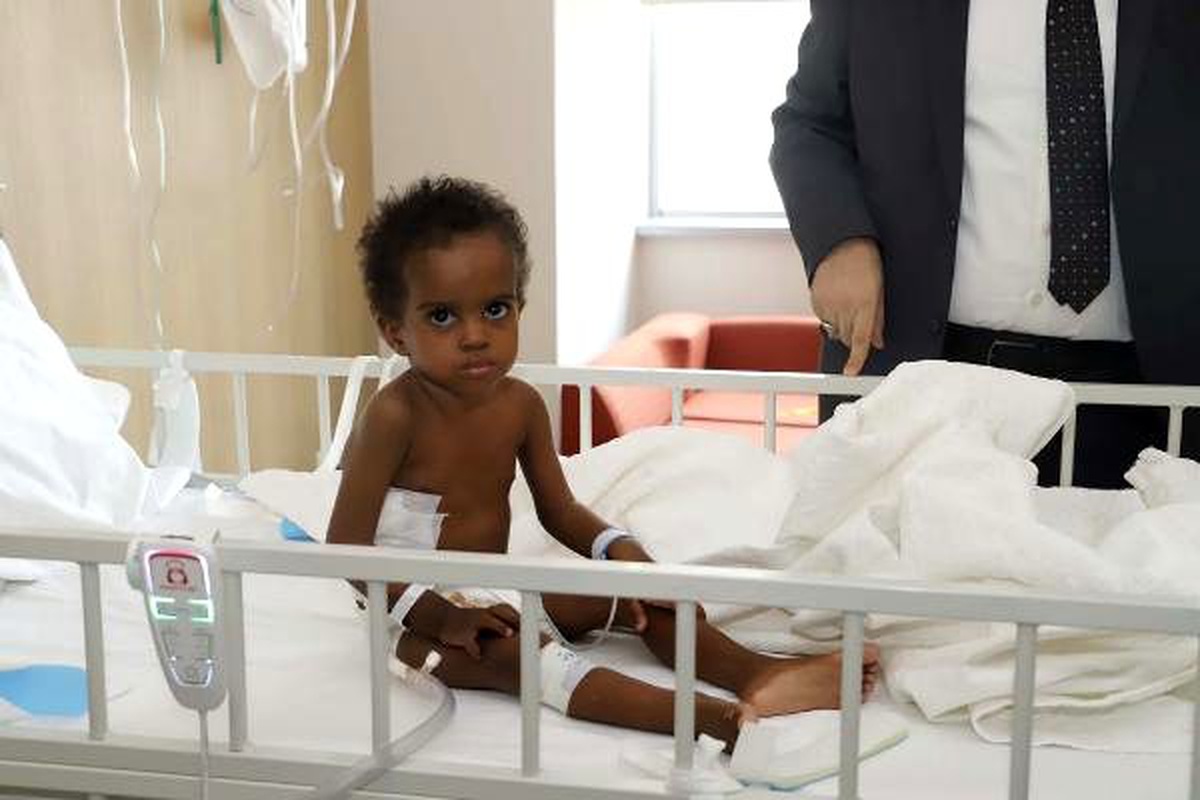 Somalili küçük Maido, Cumhurbaşkanı ricasıyla Ankara\'da şifa bulacak