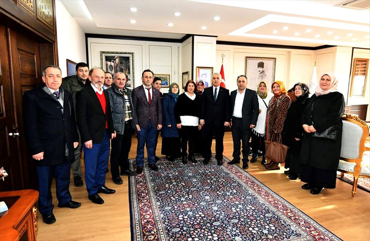 Tekirdağ Karadeniz Derneğinden Vali Yıldırım\'a ziyaret