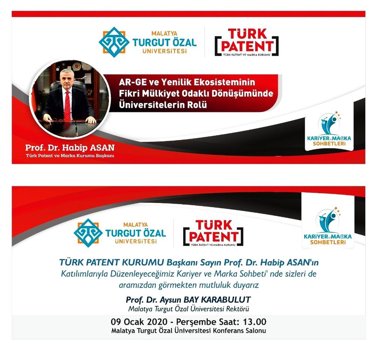 Türk Patent Kurumu Başkanı, MTÜ\'de konferans verecek
