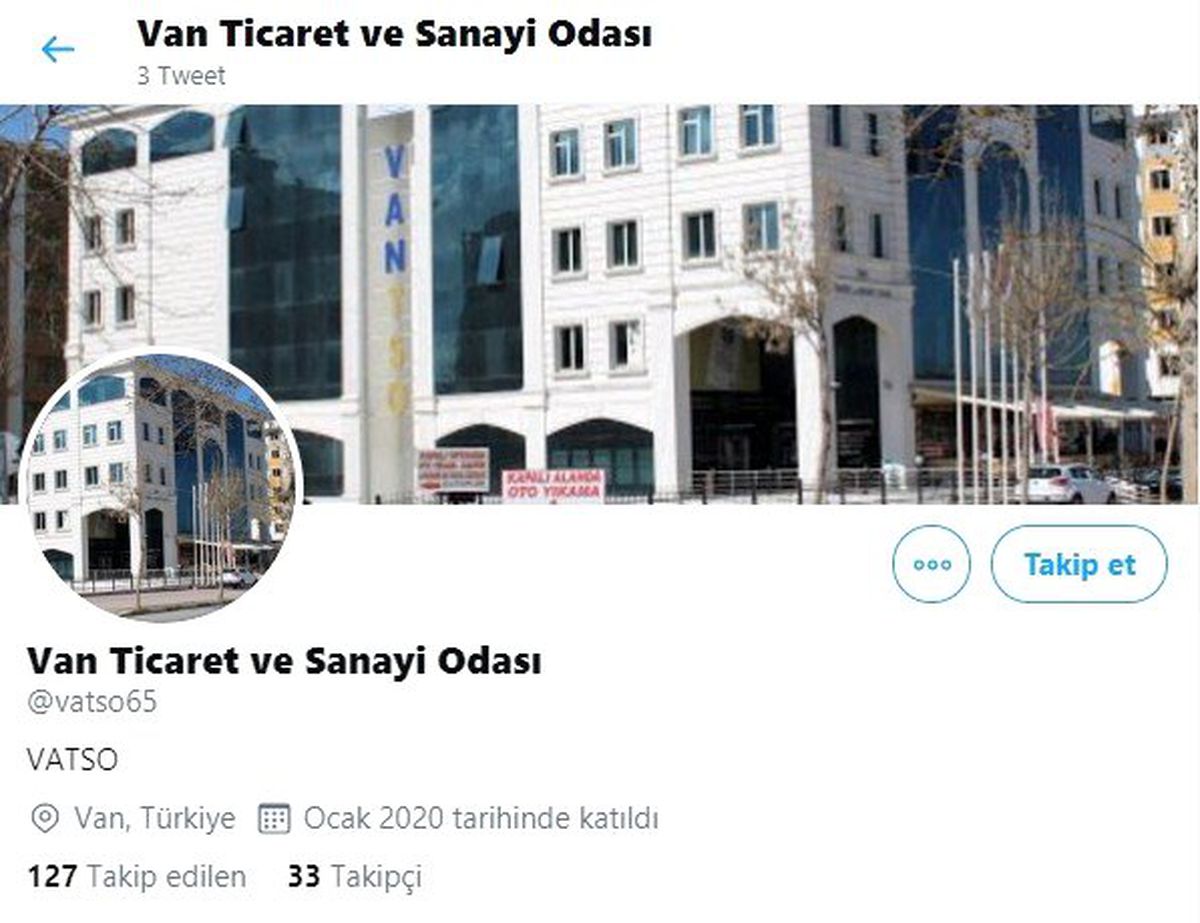 Van TSO\'dan \'sosyal medya hesapları\' açıklaması