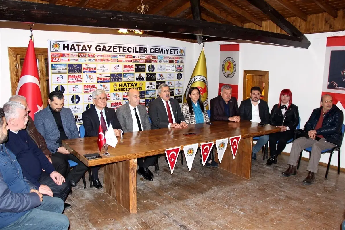 AK Parti Hatay milletvekilleri Yayman ve Çelik\'ten ziyaret